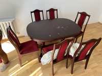 Oddam stół plus 6 krzeseł