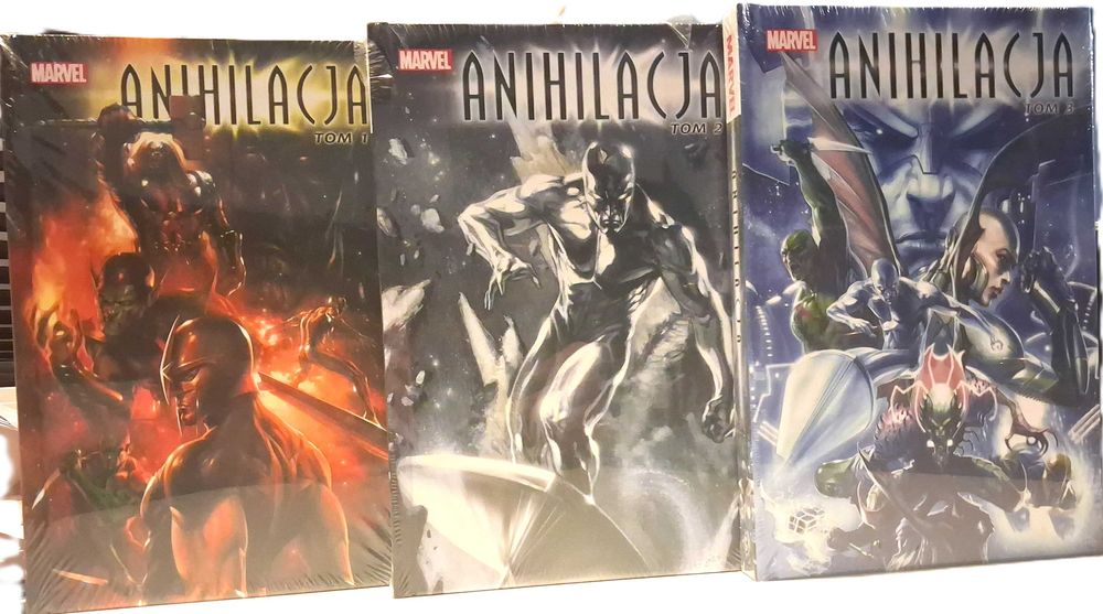 Anihilacja Tom 1-3 Nowy/Folia