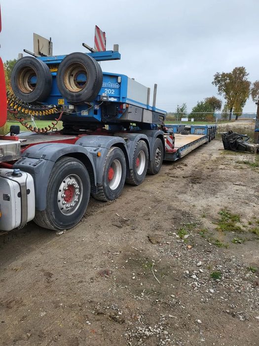 MAN EURO-96-04  Naczepa niskopodwoziowa MAN EURO 96-04