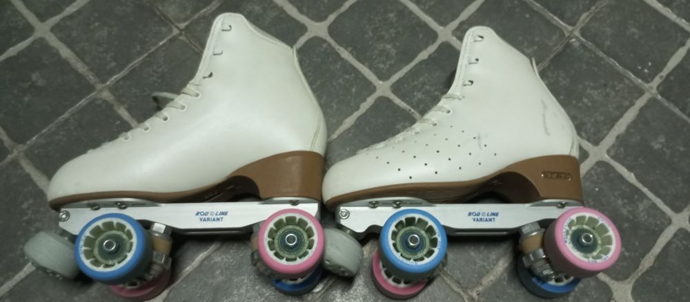 Patins Edea chassis e rodas rolline n36 a 38