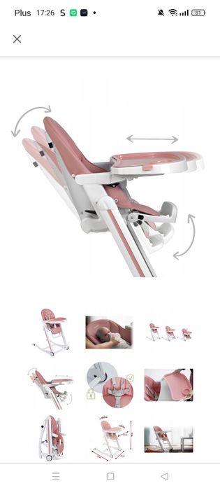 Krzesełko do karmienia