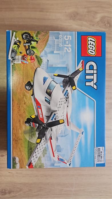 LEGO City 60116 – Samolot Ratunkowy