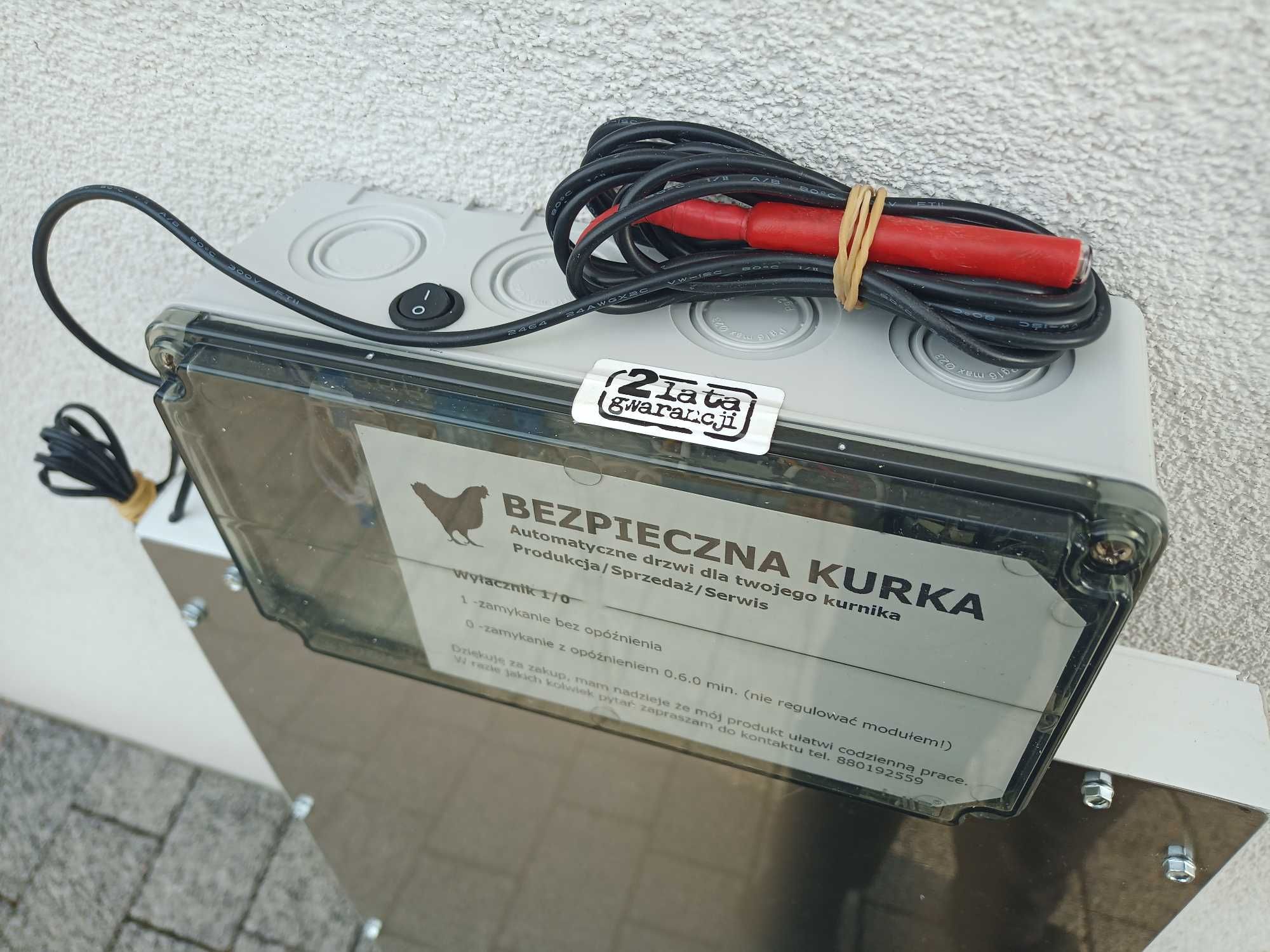 Automatyczne drzwi do kurnika na czujnik zmierzchu!