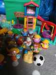Little People plac zabaw mechanik figurki Fisher Price