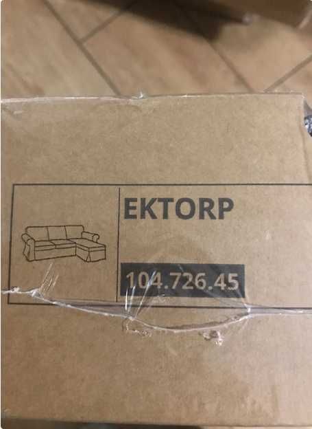 IKEA EKTORP Pokrycie Sofy 3 Os. Szezlong REMMARN ORYGINAŁ Pokrowiec