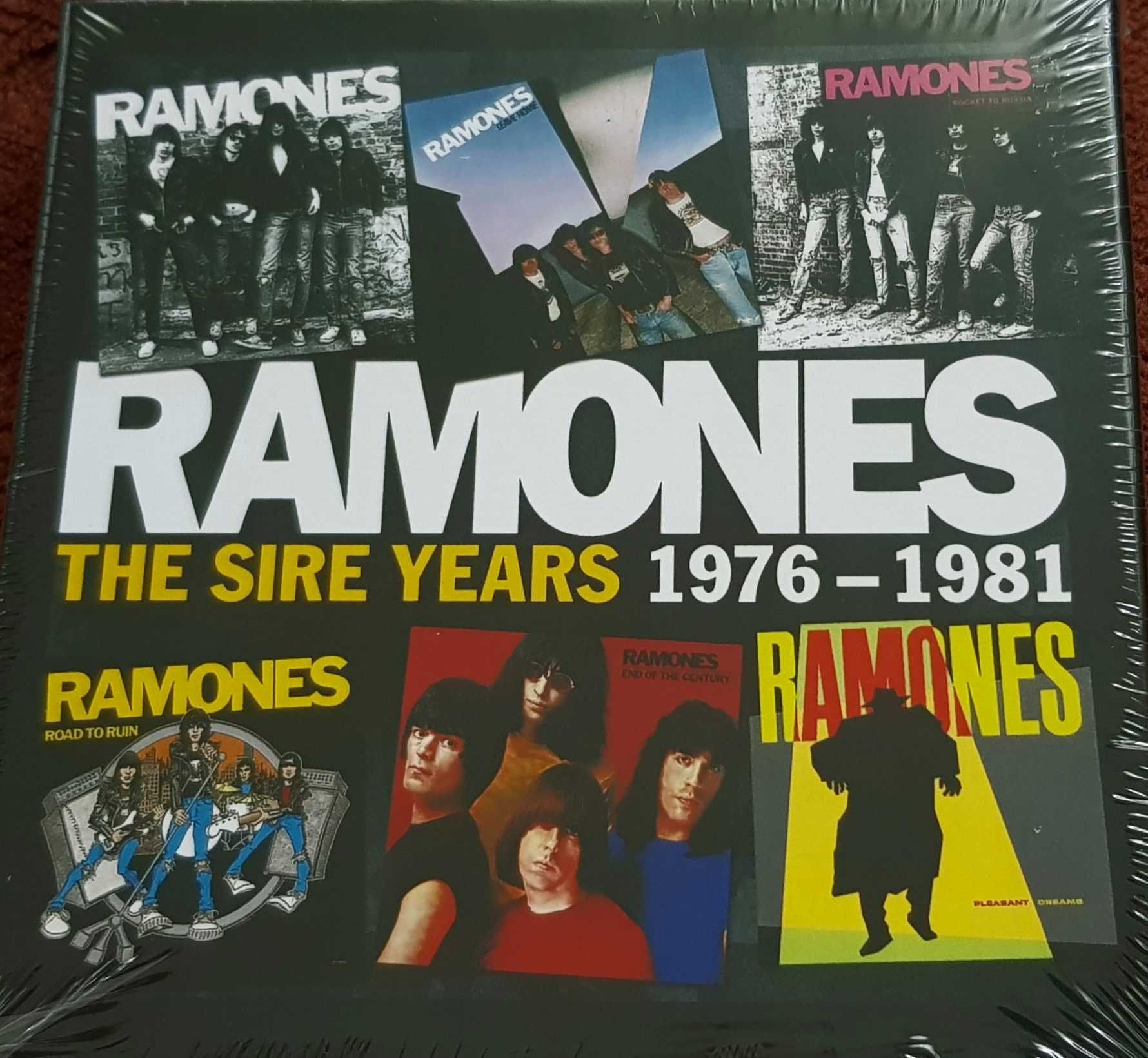RAMONES The Sire Years 76-81 BOX  6x CD Punk Rock