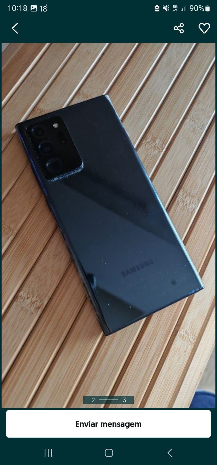 Sansung note 20 ultra 5g