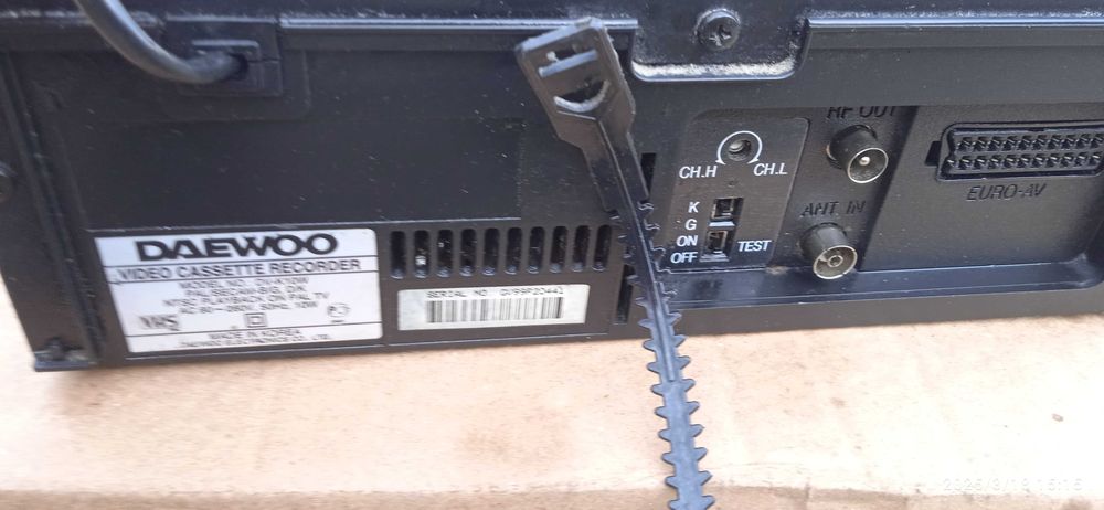 Відеомагнітофон (пишущий відеоплеєр) Daewoo Blue Diamond DV-K10W