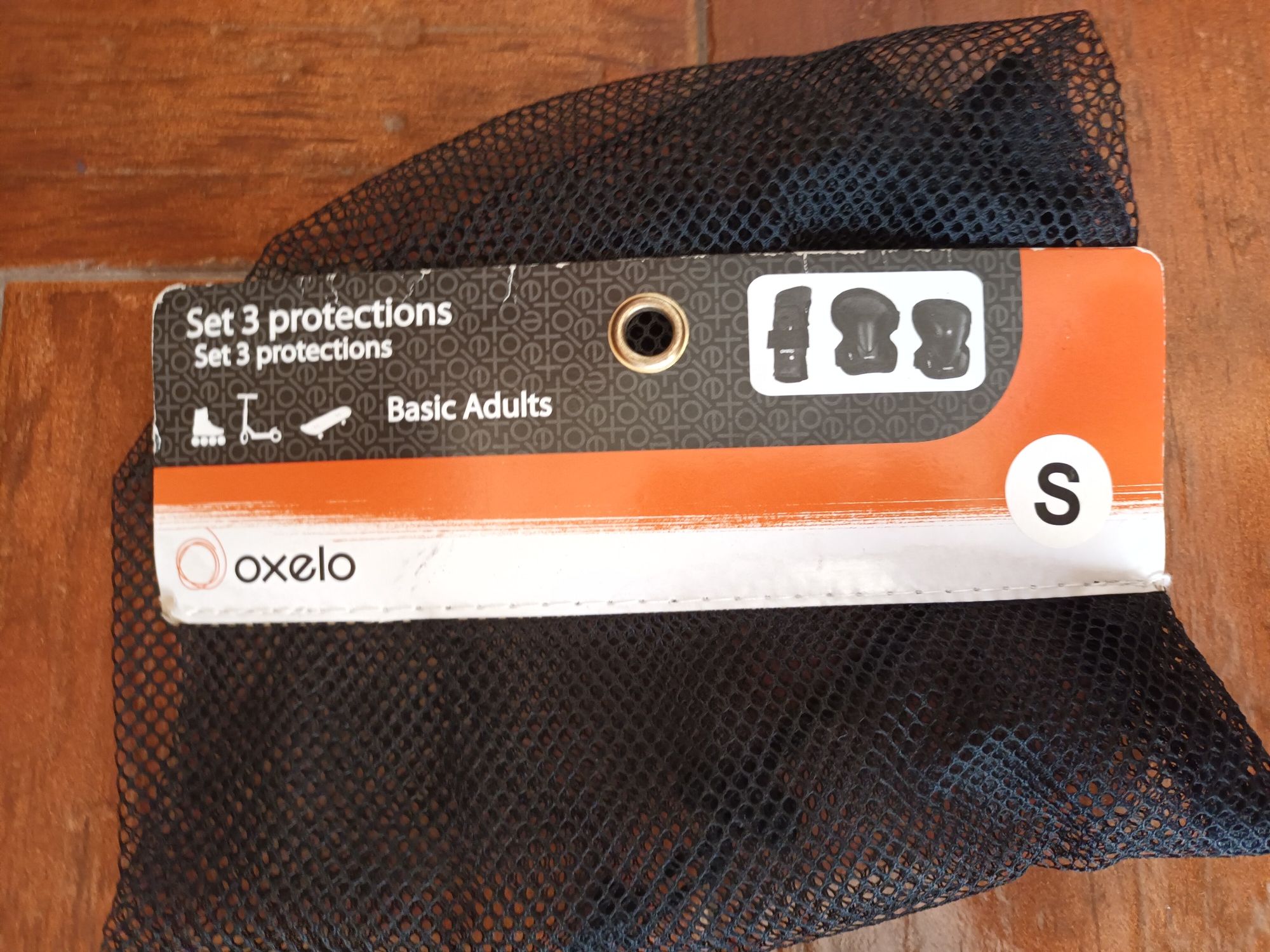 Set de proteções para adulto