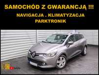 Renault Clio NAVIGACJA + Klimatyzacja + LEDy + Parktronik + Tempomat !!!