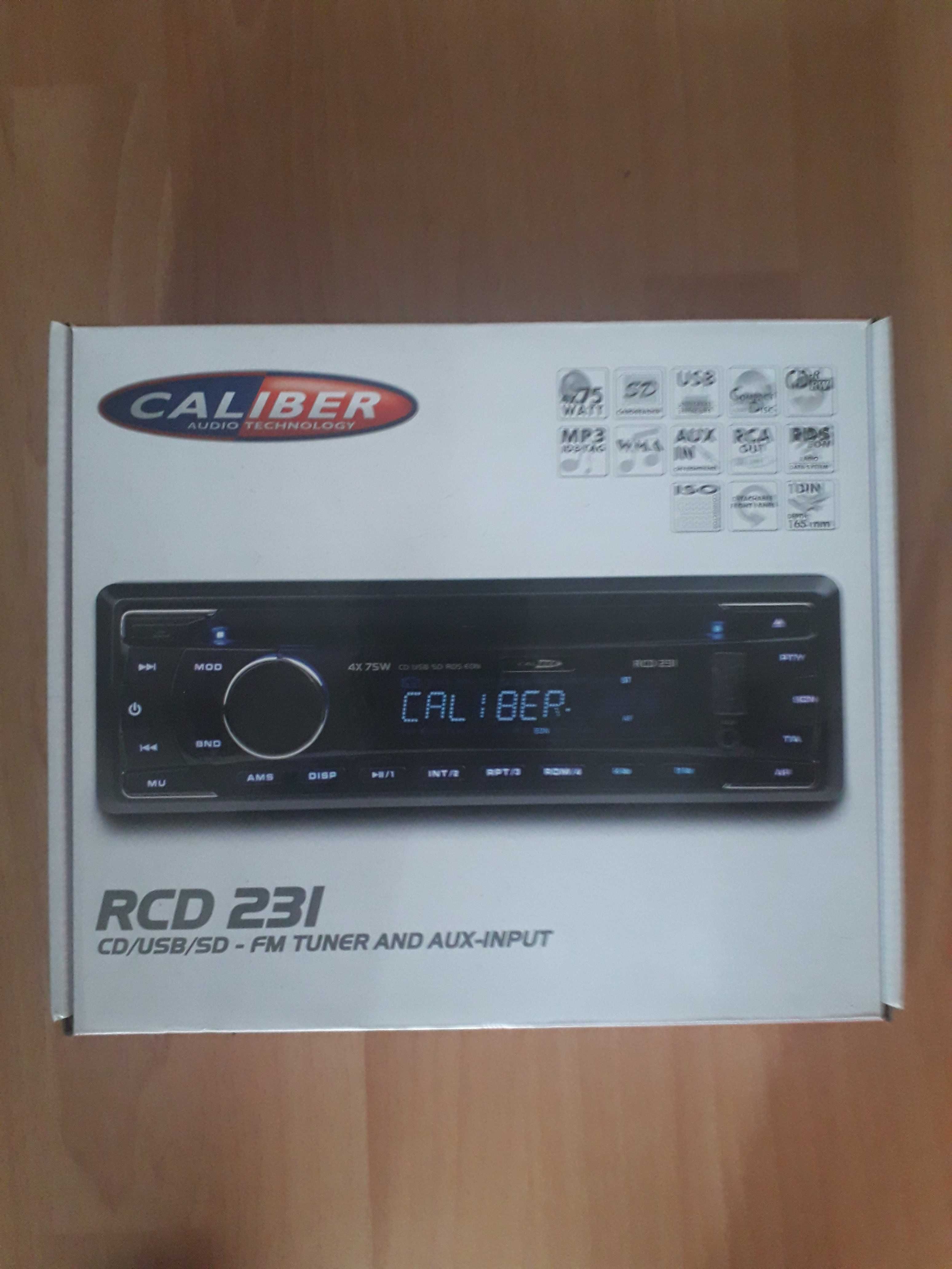 car radio Caliber RCD231
