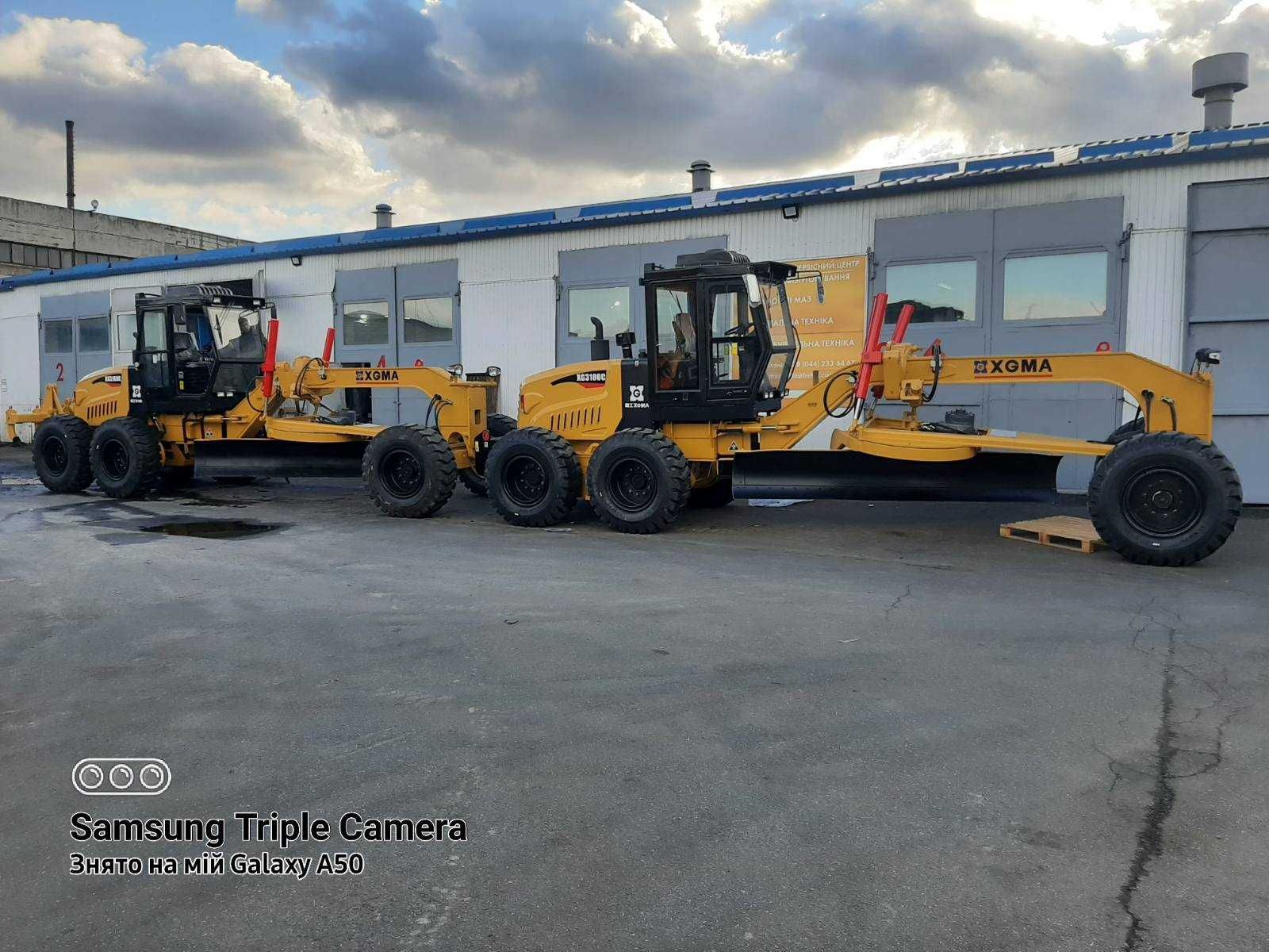 Нові автогрейдери XGMA, XG3180С на складі в Броварах