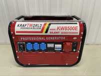 НОВИЙ Бензиновий генератор KraftWorld KW8500E 2.5кВт електричний пуск