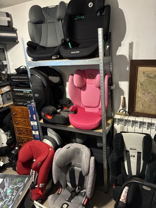 Firmowy fotelik samochodowy