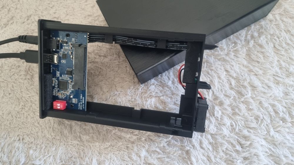 DAS Drive externa para 2 discos com RAID