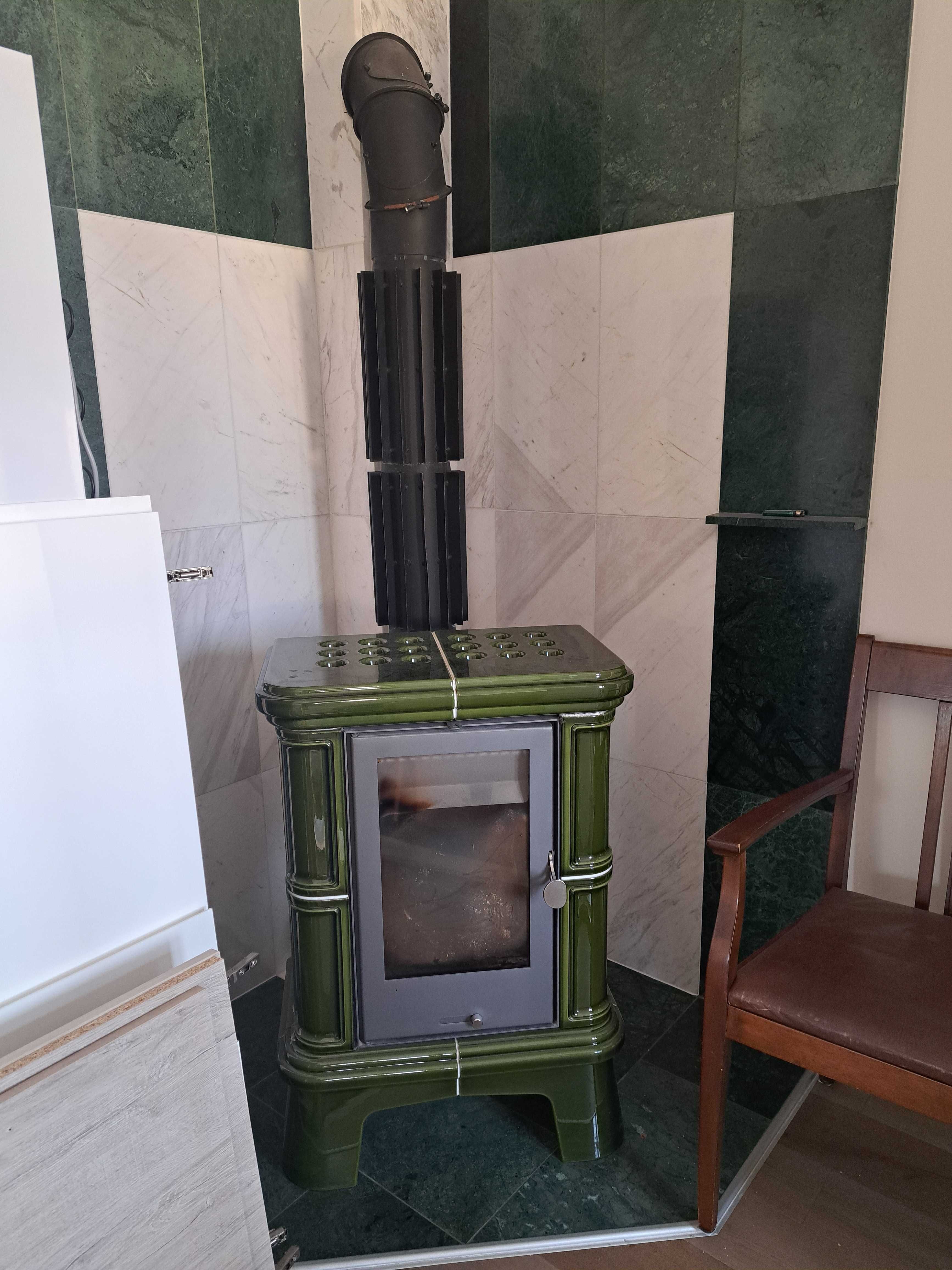 Kominek Piec żeliwny Invicta Alma 12 KW Siena