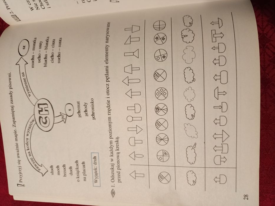 Świat ucznia klasa 2 Ćwiczenia usprawniające czytanie i pisanie