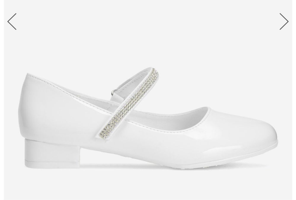 Biale buty do komunii
