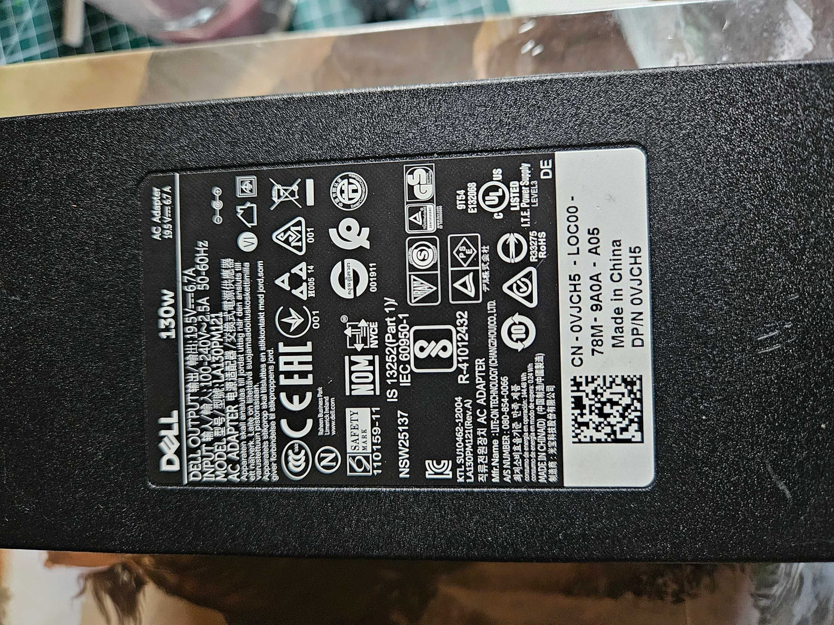 Stacja dokująca (działa sprawnie z macbook) usb-c, Dell D6000