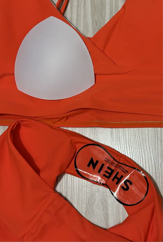 Pomarańczowe bikini, SHEIN!