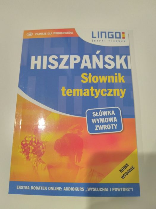 Hiszpański słownik tematyczny Książka + MP3 Danuta Zgliczyńska
