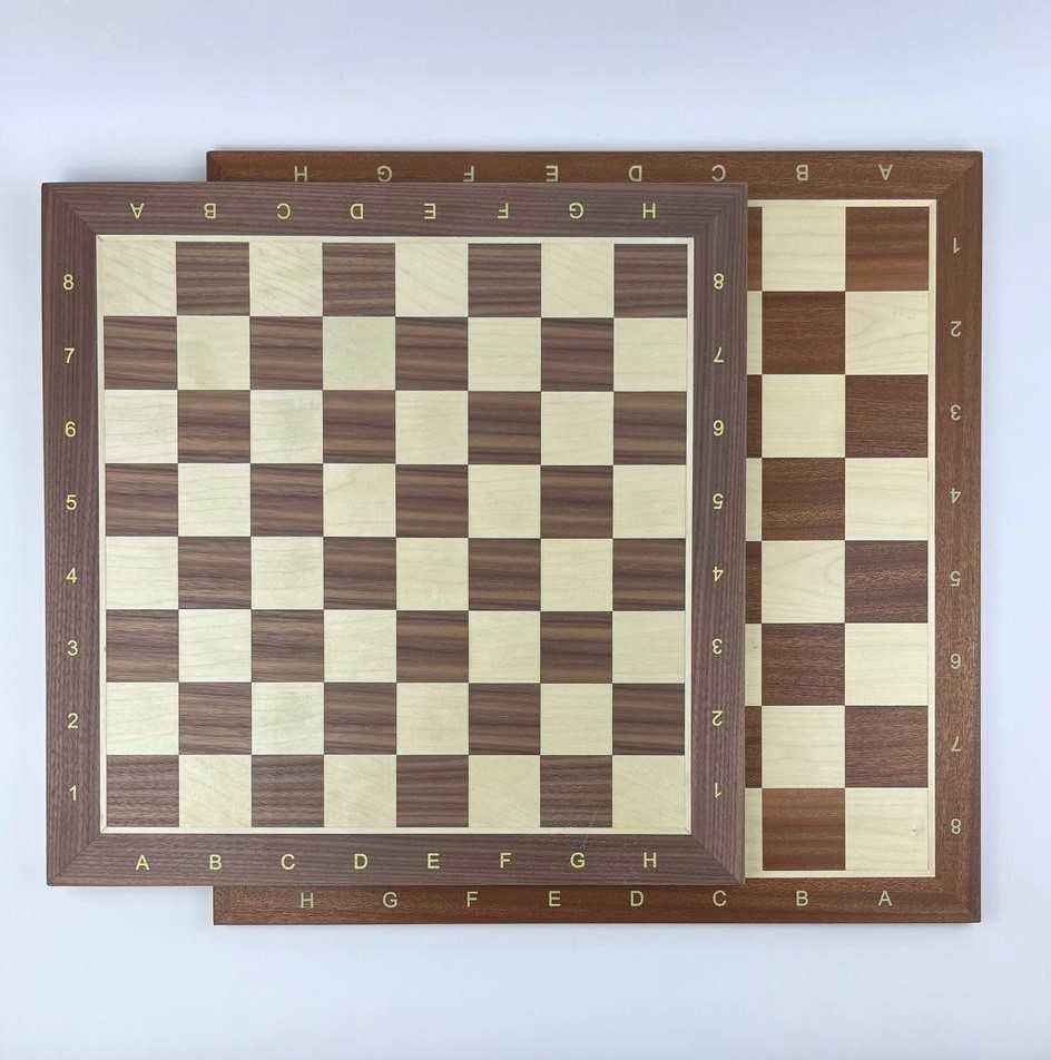 Deska turniejowa szachownica drewno mahoń jawor