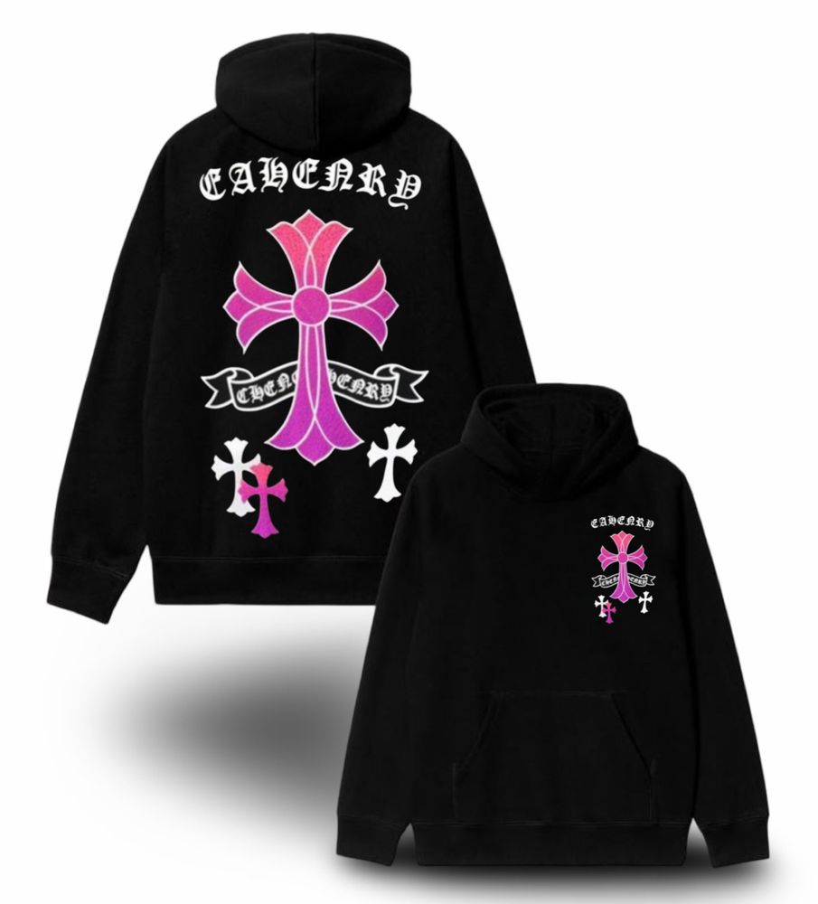 Худи Chrome Hearts Logo унисекс толстовка Хром Хартс новые модели New
