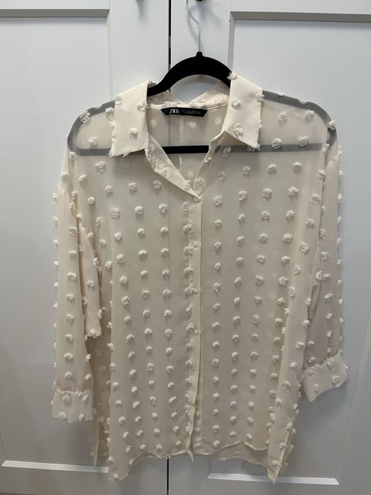 Koszula damska kremowa