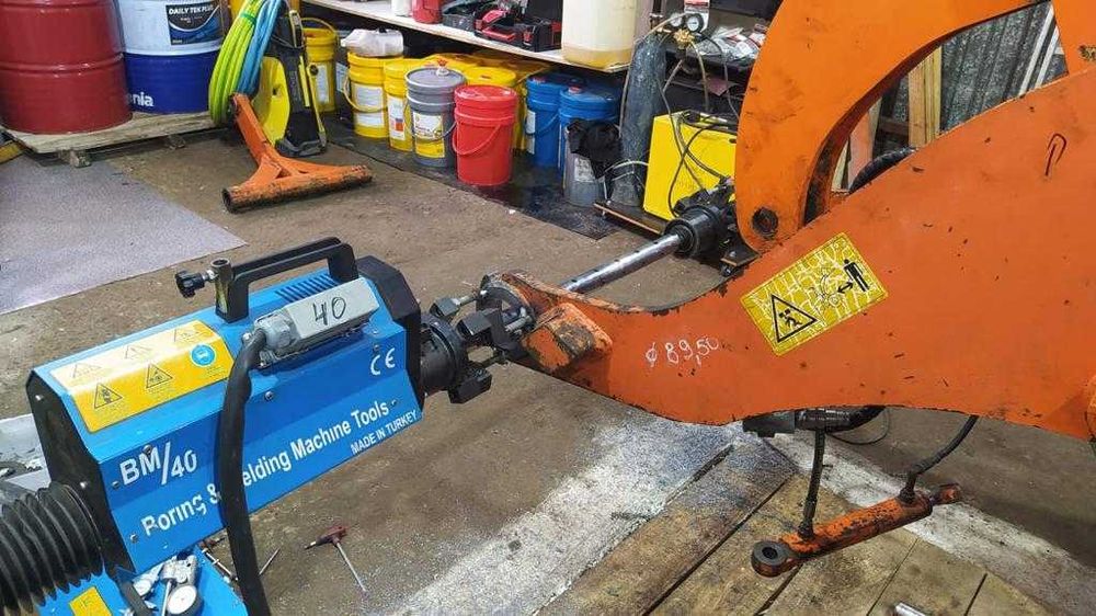 Tulejowanie, regeneracja otworów, naprawa maszyn budowlanych