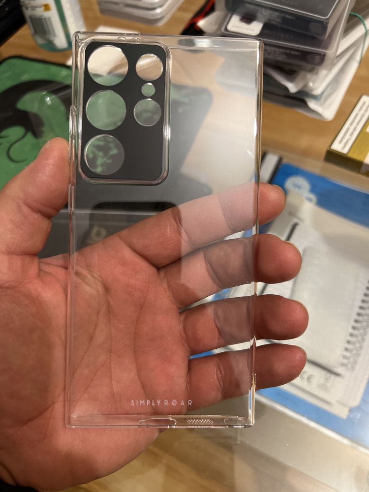 Etui simple FIT Samsung S24 Ultra transparent