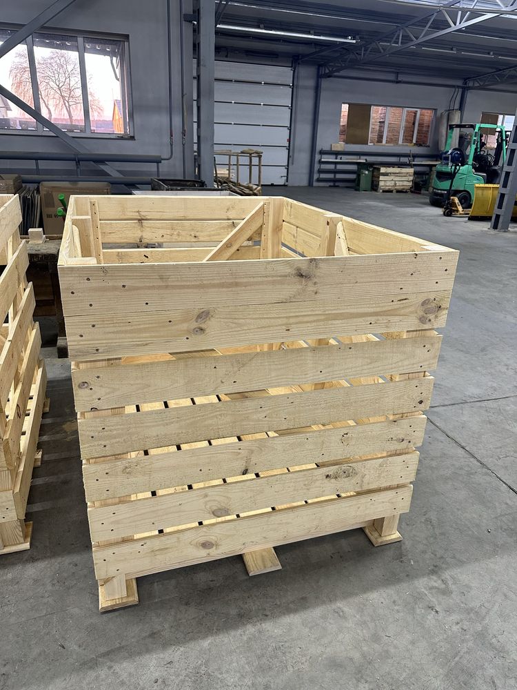 Деревяні ящик для овочів 160х120, виробництво!