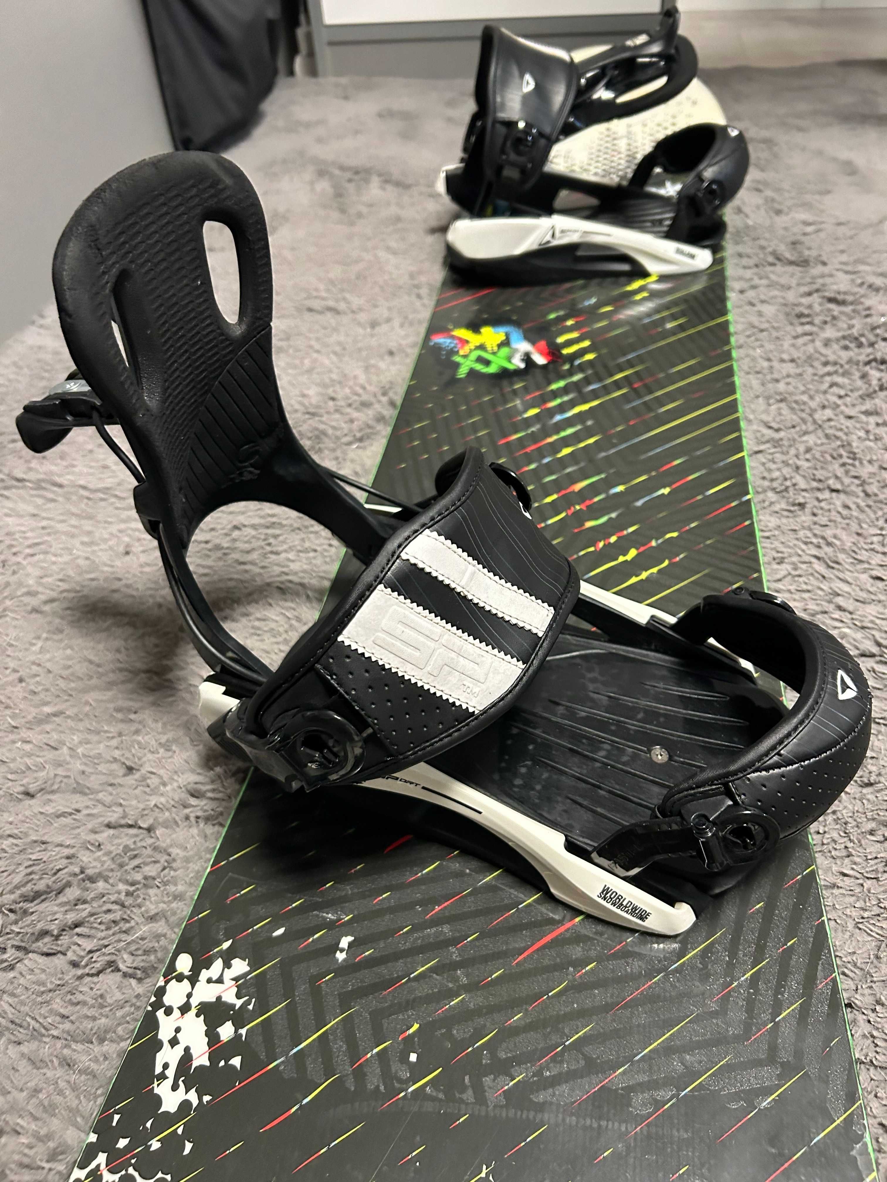 Deska snowboardowa Volkl Spade 159 + wiązania SP Fastec rozmiar L