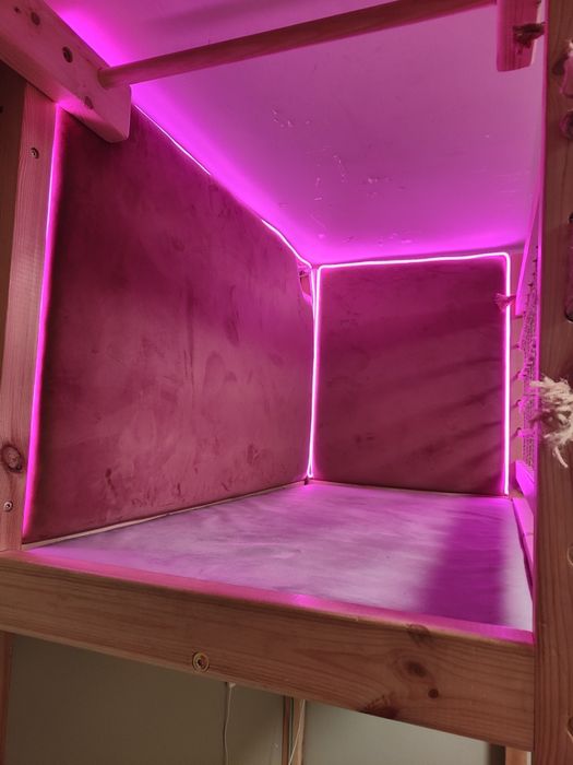 Łóżko piętrowe wspinaczka