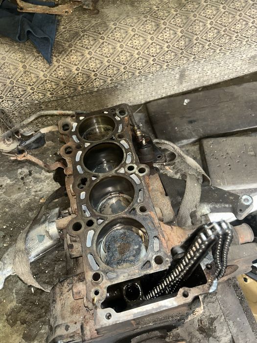 Блок двигателя сиерра, скорпио, dohc донс (пенек)