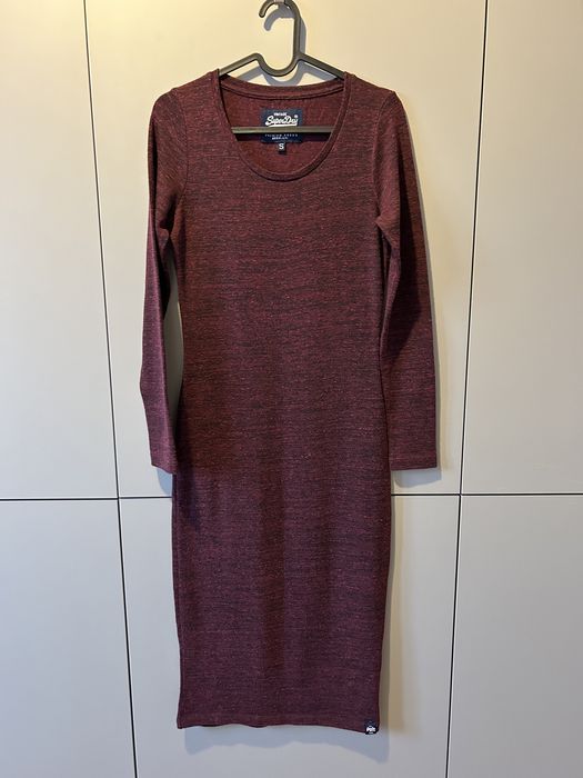 Sukienka Superdry S bordo