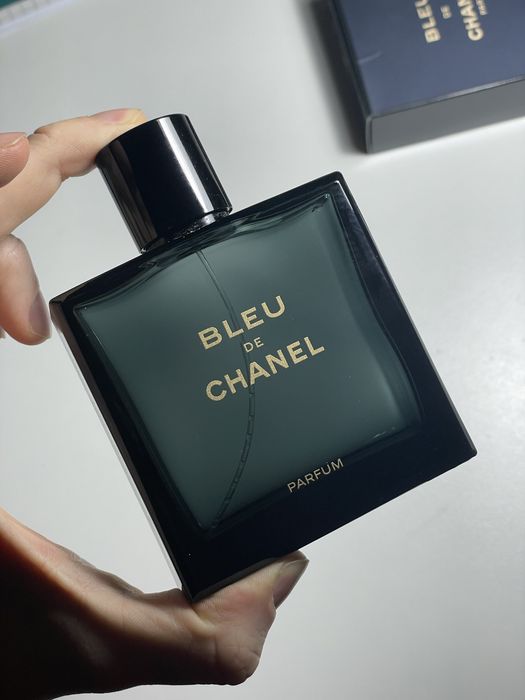 Blue de chanel opakowanie i flakon puste