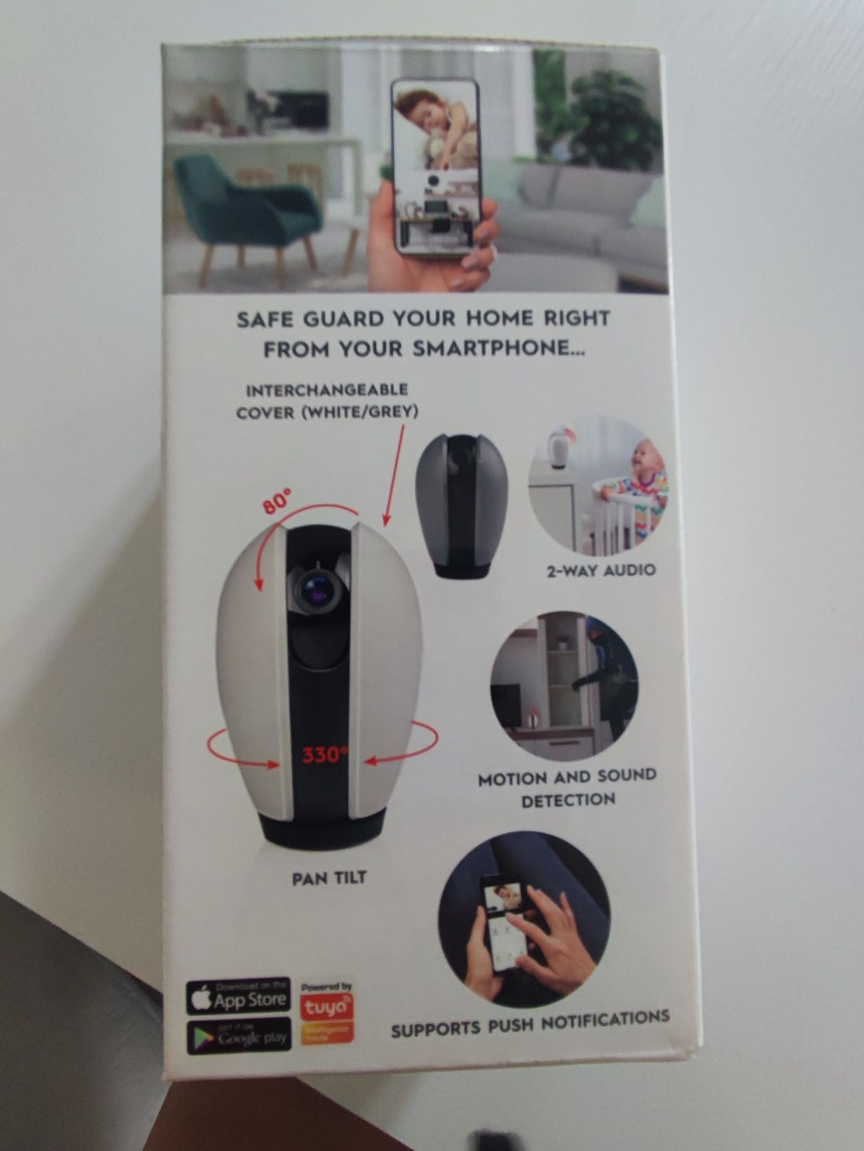 Inteligentna kamera wewnętrzna Alpina Smart home
