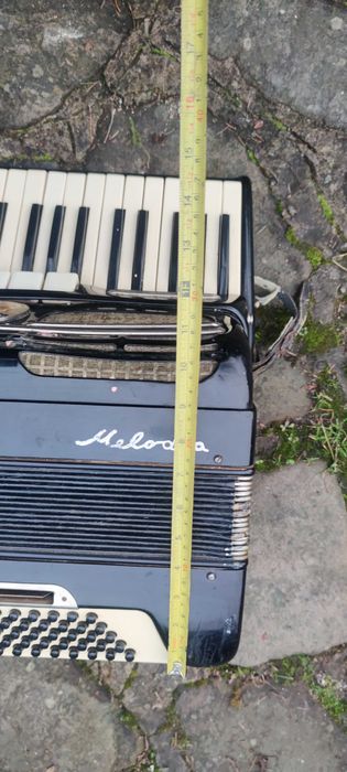 Zabytkowy akordeon guzikowy - DUŻY rozmiar - Rzadkość