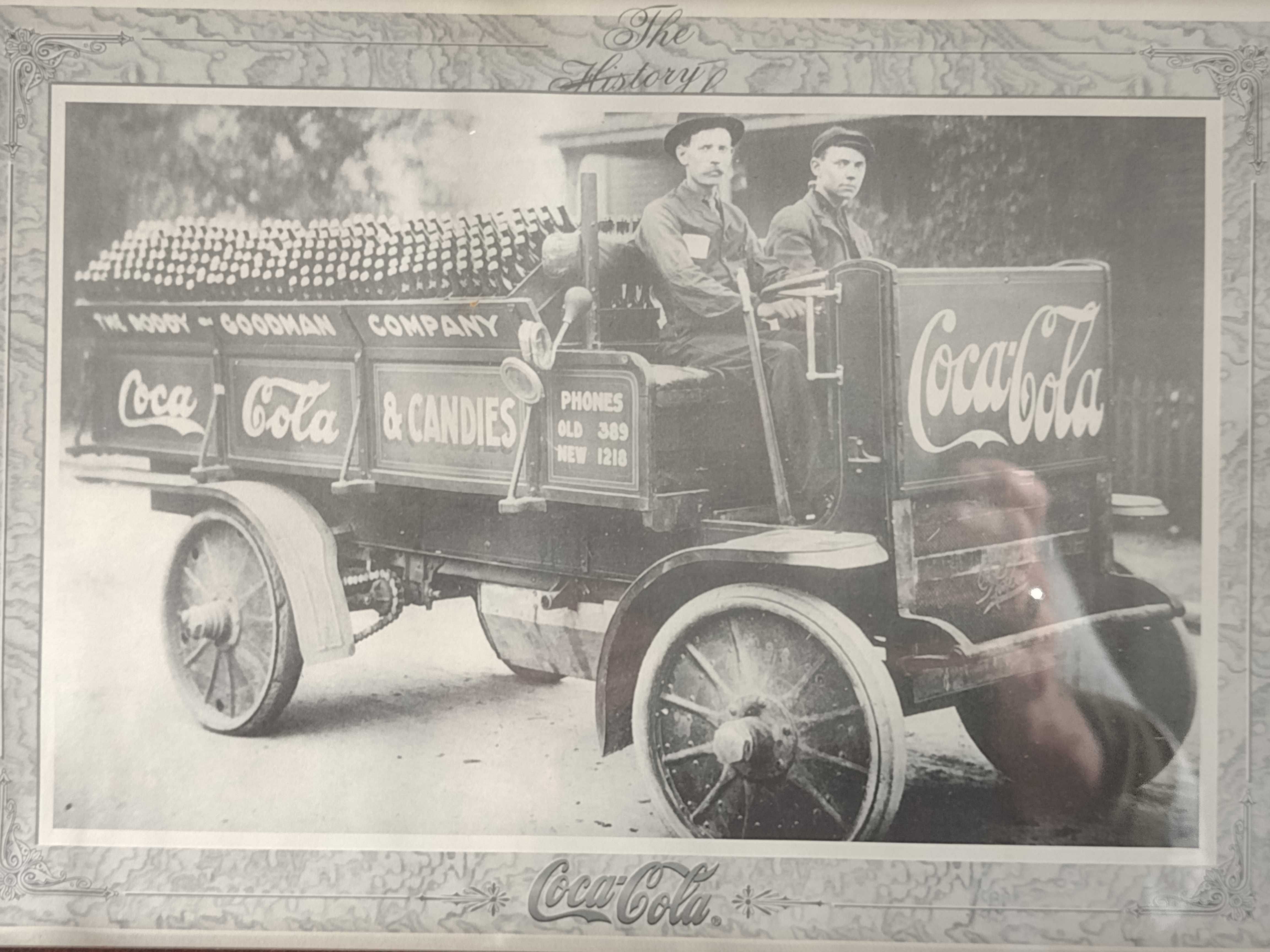 Coca Cola - Reklama w Ramce Oszklona