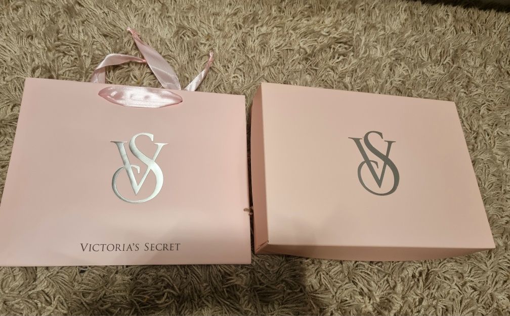 Torebka i pudełko victoria's Secret rozmiar L i M