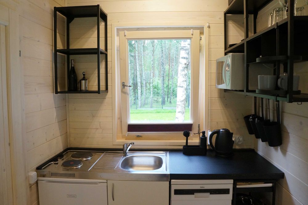 Domek na Mazurach z sauną i balią - Sosnowa Odnowa