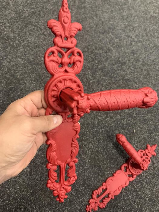 Великі Латунні Дверні Ручки, Дуже Якісні, Колір робим будь який