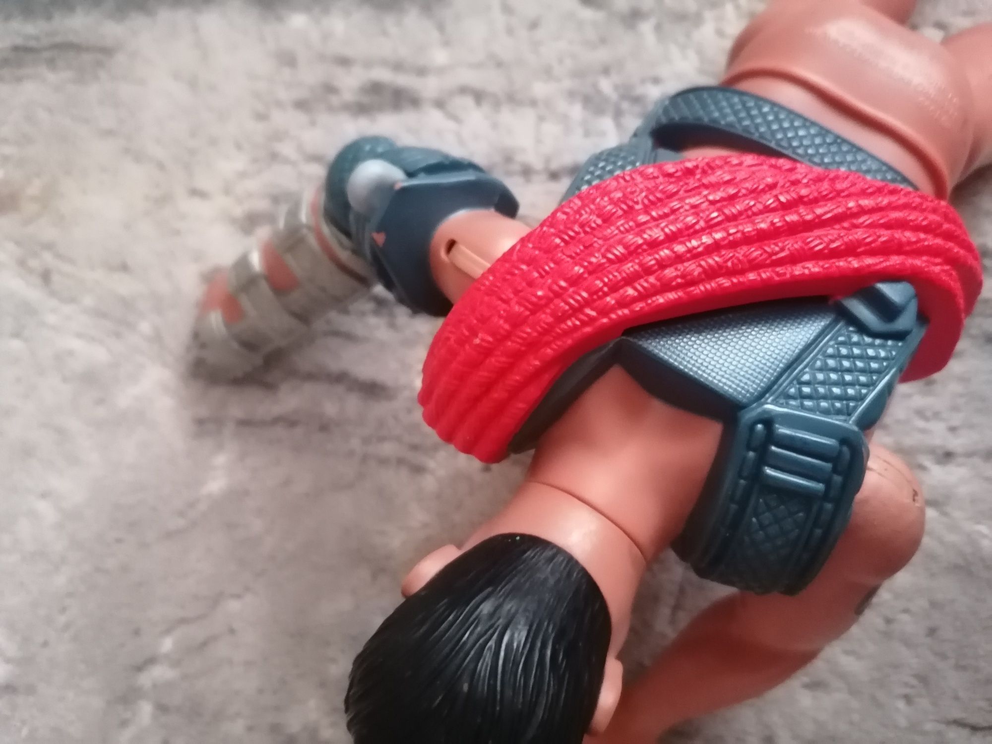 Action Man ratownik z liną w kamizelce