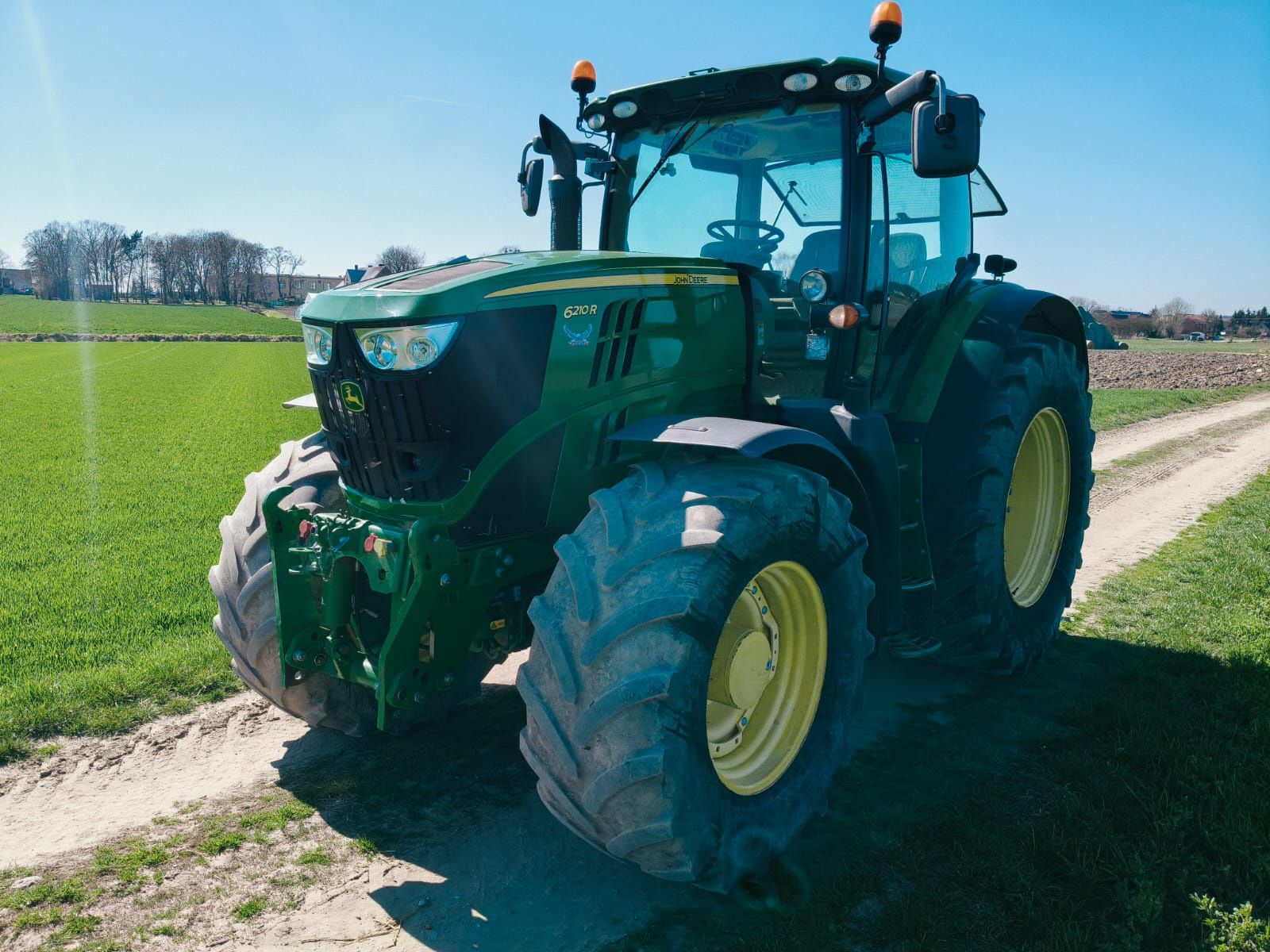 John deere 6210r autopower 56km 7930