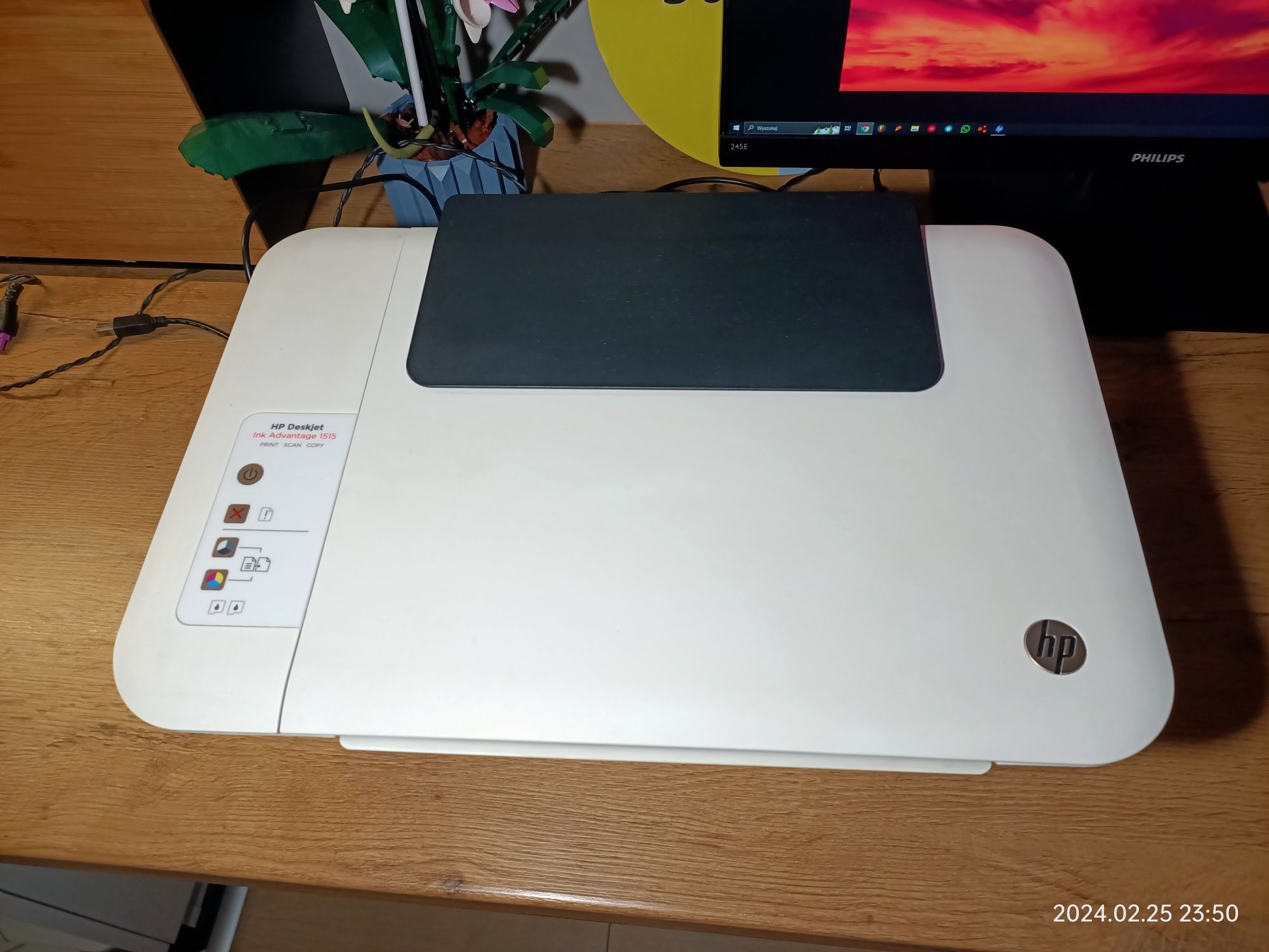 Urządzenie wielofunkcyjne HP Deskjet  1515 + Orygin. Tusze HP 650