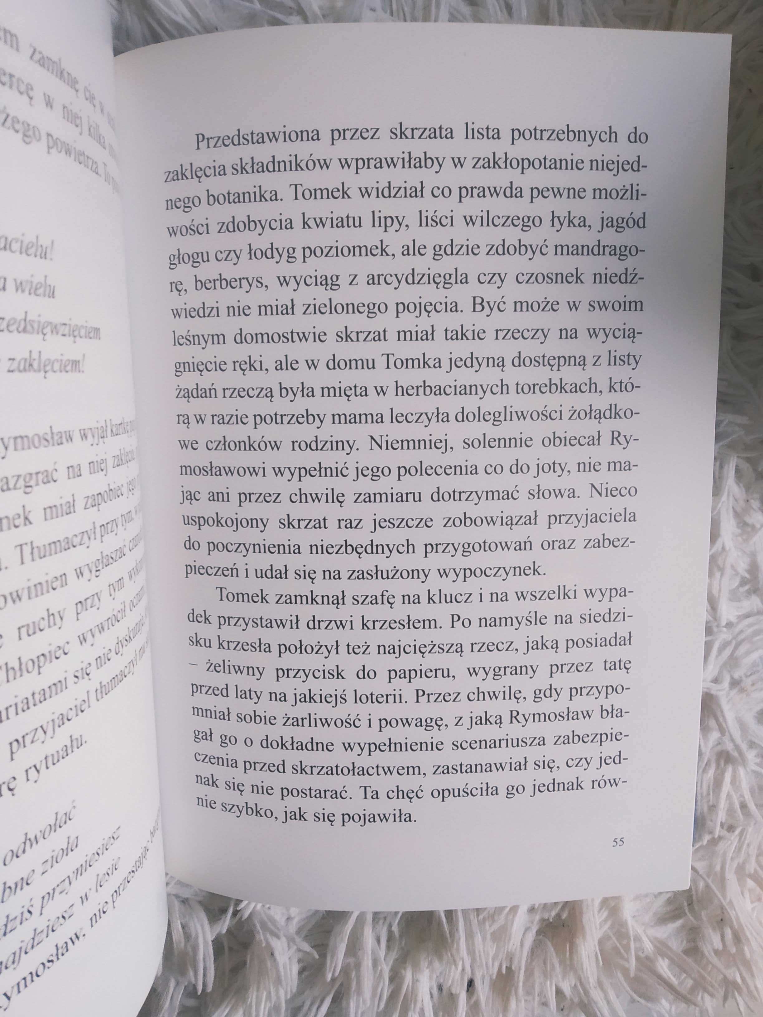 Książka z autografem i dedykacją "Skrzat" Waldemar Cichoń