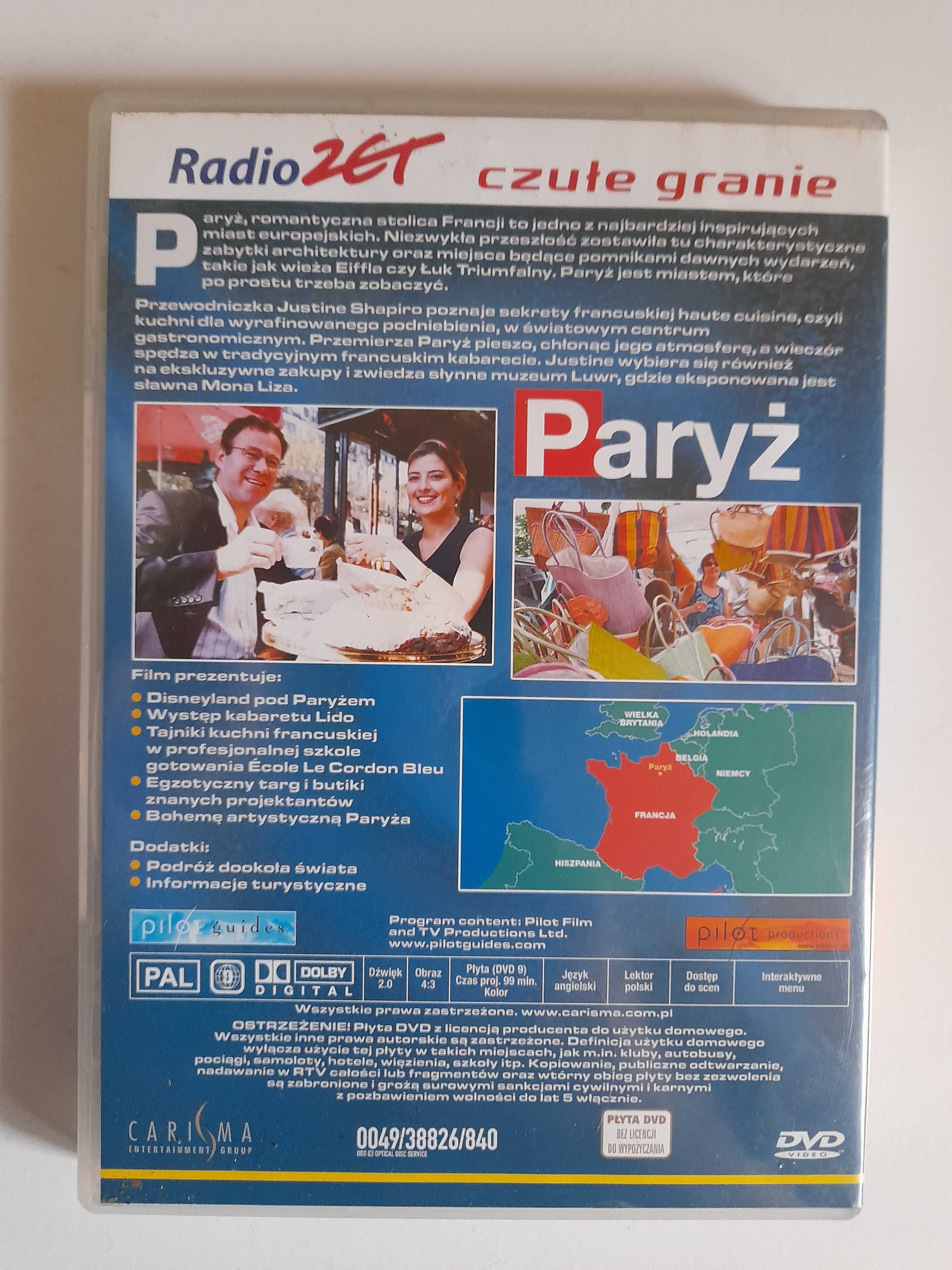 PARYŻ Podróże marzeń DVD