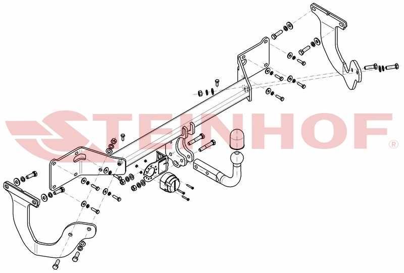 HAK HOLOWNICZY + Moduł 7pin do Citroen SpaceTourer od 2016