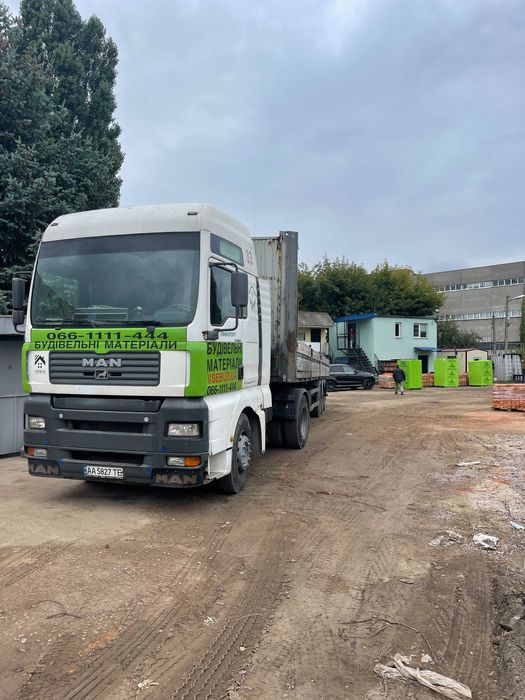 Послуги авто транспорту, бортові, тентовані напівпричепи!