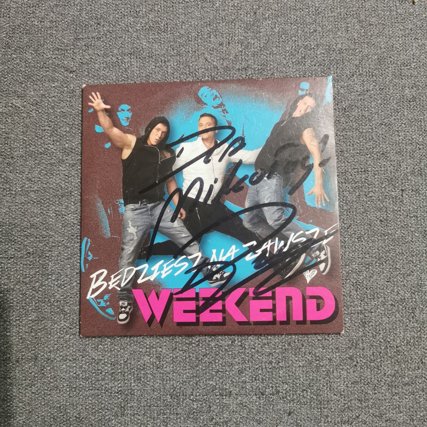 Weekend - Będziesz na zawsze CD płyta z autografem Radka Liszewskiego